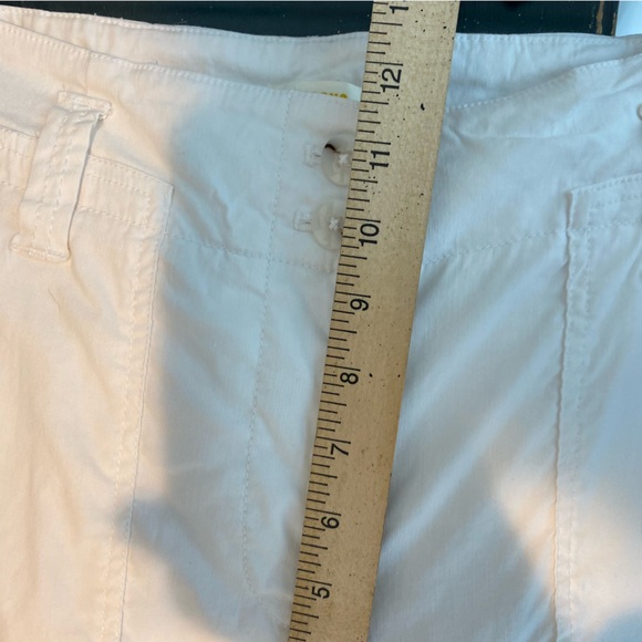 Maeve Naomi Wide Leg Flare Pants Anthropologie White Boho Minimalist Preppy 70s - Picture 12 of 12